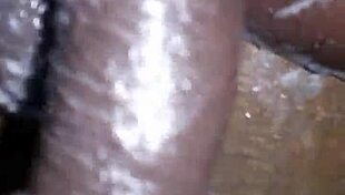 19YO Boy Shaves Big Black Monster Cock Masturbating