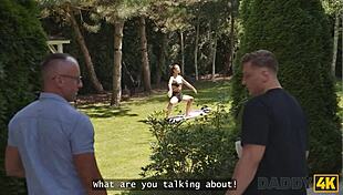 Teen Yogi Girl Rides Mature Man's Monster Cock Wild!