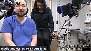 deviant patient yasmine woods takes forced hitachi orgasms from doctor