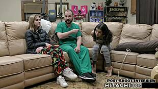 my freshman daisy bean hits mandatory orgasm from tampa doctor hitachi!