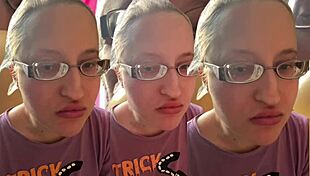 hey i messed up my asmr bubble gum session... listen thru headphones while i chew n pop it all sloppy like uhm yeah glasses foggin up n everything lol