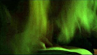 Blonde Beauty's Steamy Smoke Share Turns Erotic