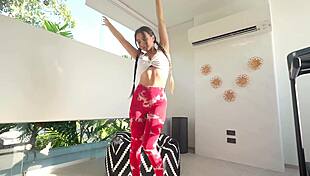 i had sex with horny fitness babe she swallowed all da cum