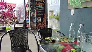 couple risks it all with street sex she begs him to fuck her right there