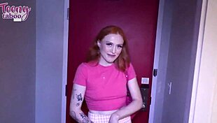 Boss creampies babysitter Strawberry Fields on vacation