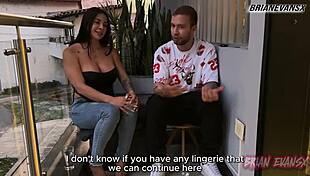 Silvana Lee Rides Brian Evans in Cowgirl After Posing Interview