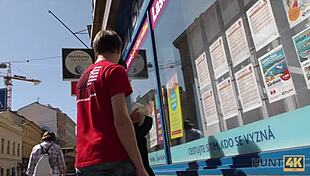 hunt4k. slutty teen does it all for stranger's cash payout