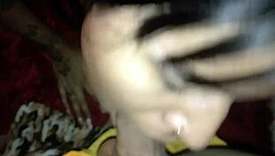 street hooker crashes my porch and repays with hot outdoor anal fuck and cock suck