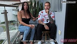 Silvana Lee Rides Brian Evans in Cowgirl After Posing Interview