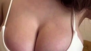 stepmom's huge milky tits ready for sucking