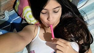 horny babysitter gonna make you cum twice fast?