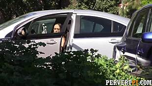 pervertpi petite fraudster caught riding investigator's cock hard