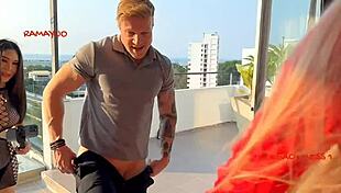 Stylish Horny Ladyboy in Red Fucks Client Candy Deep