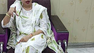 punjabi stepmom's pussy ass fucked hard by stepson vivek squirt orgasm