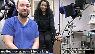 deviant patient yasmine woods takes forced hitachi orgasms from doctor