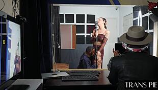 pretty shemale daisy taylor rides big cock horny crossdressing fuckfest