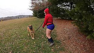 Humiliated Curvy Housewife Flashes Huge Ass And Wedgie Fails In Best Public Outdoor Expos