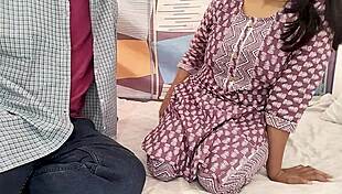 Young stepsis gets her tight pussy wrecked by stepbro in desi viral hindi audio you wont believe the moans!