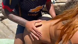 beach couple you teasing monster cocks till facial cumshot babe turns total slut right?