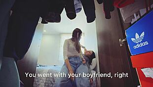 Maria, why are we still cheating on your stepbrother with all this wet pussy action?