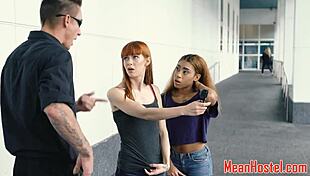 Gagging Redhead Teen Bound And Banged Rough In BDSM Domination