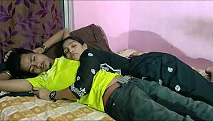 Indian Bhabhi's Juicy Pussy Fucked Hard In Morning Missionary