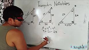 WATCH STUDENT'S EROTIC TRIGONOMETRY LESSON WITH UNIVERSITY NERD!