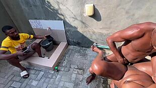 Step-siblings fuck secretly in hammock while asleep!