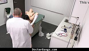 shy teen patient bends for dr bangs monster cock doggystyle in hospital