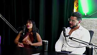 😜 check this naughty interview full of filthy fun with cherie couple on porn cast brazil part 3 sheer red 👀