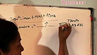 hot teacher shows off nasty double penetration tricks