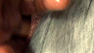 fat ass busty milf in leggings gets fingered fucked creampied by black guy outdoors