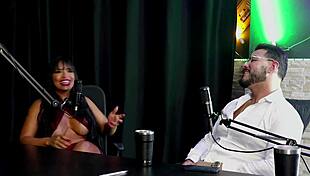 😜 check this naughty interview full of filthy fun with cherie couple on porn cast brazil part 3 sheer red 👀