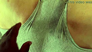 fat ass busty milf in leggings gets fingered fucked creampied by black guy outdoors