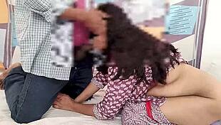 Young stepsis gets her tight pussy wrecked by stepbro in desi viral hindi audio you wont believe the moans!