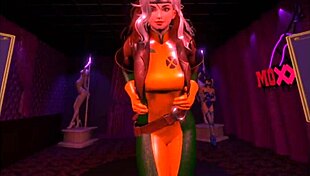 Rogue's VR Cosplay Purple Dream Lets Bunny Care for You Intensely!