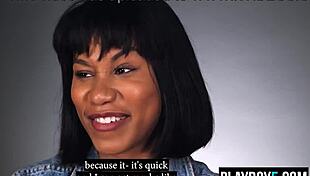 black milf jenna fox masturbates solo to shuddering orgasm