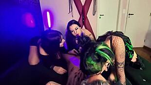 The Janitor's Kindness Gets Him Sheer Red Milk From College Girls