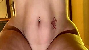 wifey drops to knees sucking my cock then i fuck her milf tits good homemade style