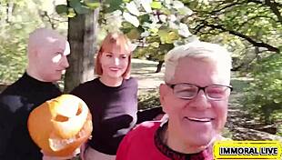 pumpkin slave dolly gets crushed in vengeful creampie gangbang revenge