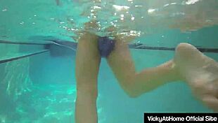 Vicky Vette and Teal Conrad's Poolside Pussy Feast Bursts with Ecstasy