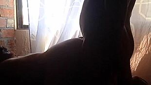 hiding from everyone as i ride stepdad's huge cock secretly