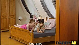 Daddy4k makes her his ultimate bedroom hero tonight