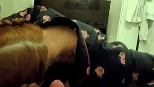 i cant believe my redhead roommate took my dick deep blew me and spit my cum back on it feels so dirty