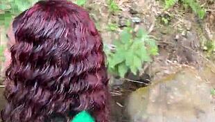 stranger begs for outdoor fuck in woods after i help her