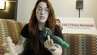 Redhead Neighbor's Brown Eyes Spit Monster Pussy Toy Review