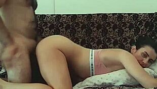 she slams perfect ass on him until cum fills it deep