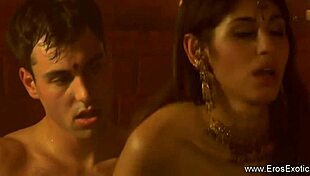 indian girl's teasing cock strokes