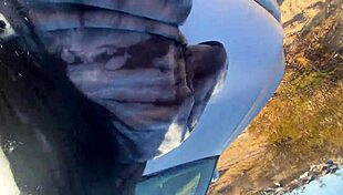 Petite Ebony Bent Over for Quick Doggystyle Fuck Before Class