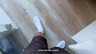 stepsis catches you jerking? let her fuck you instead?